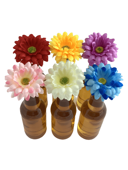 Flower Bottle Toppers - brewquets.com